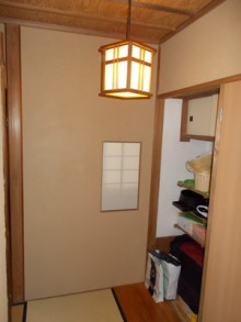 和室の壁をカルクウォールで塗り替え 和室の壁をカルクウォールで塗り替え